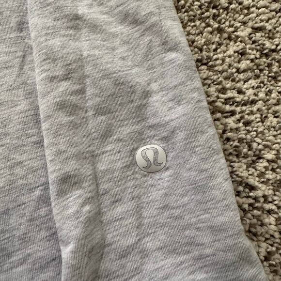 Lululemon light heather gray open-back sleeveless tank top - Picture 5 of 10